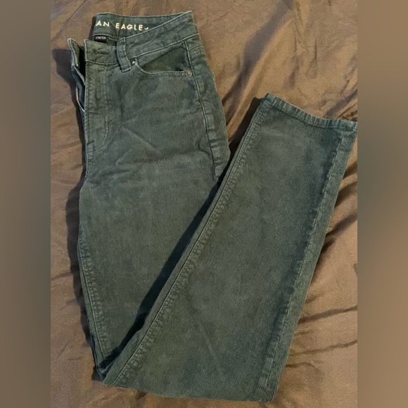 American Eagle Corduroy Stretch Trousers, Size 000 - Picture 2 of 12
